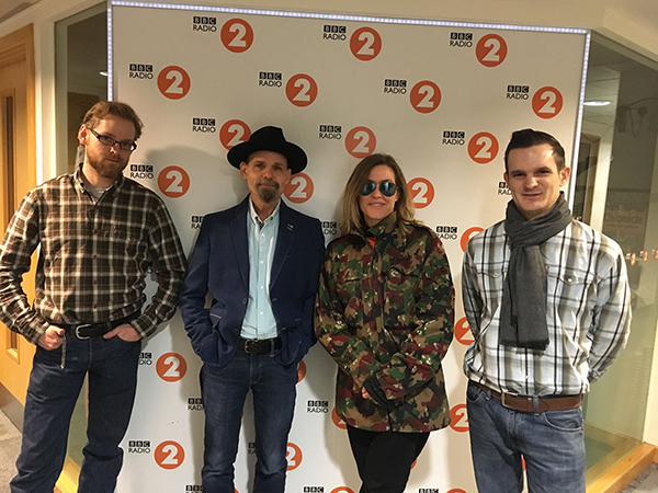 Us with Cerys at BBC Radio 2